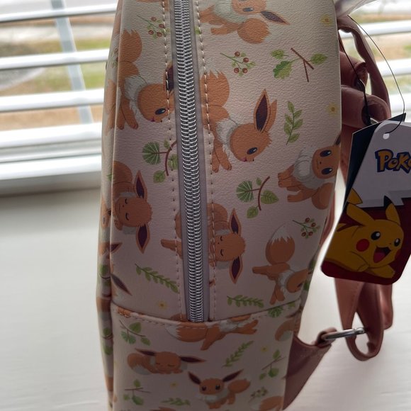New Loungefly Pokemon Eevee Mini Backpack - Picture 11 of 16